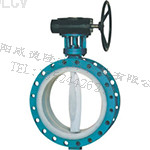 法蘭(lan)襯氟蝶閥(fa) D341F4