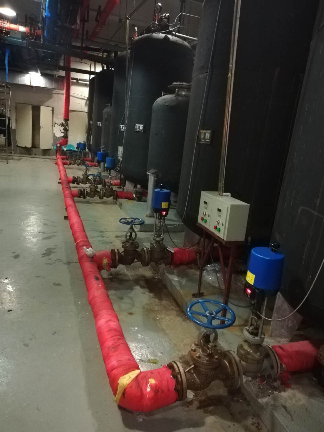 沈陽電力(lì)醫院鍋爐(lú)蒸汽使用(yong)現場