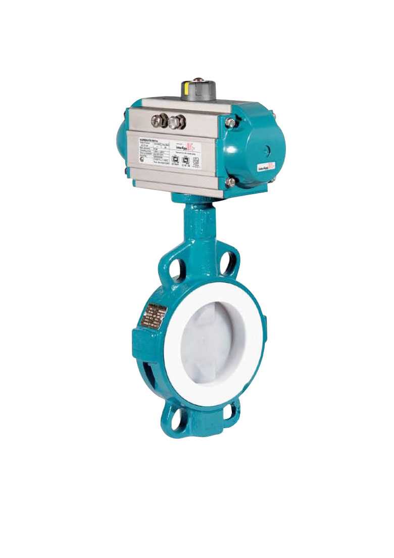 氣動(dong)襯氟蝶閥(fá) WDLD971F46